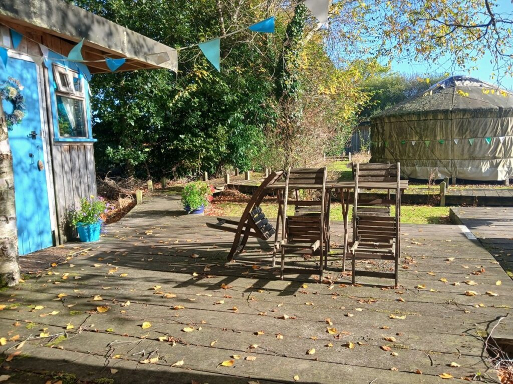 Rustic yurts and cabins at Boglands Hideaway near Daingean, Co. Offaly